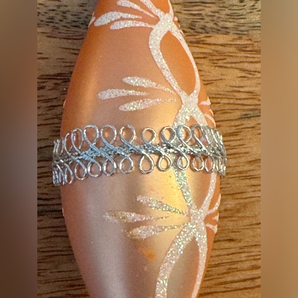 Set of 5 vintage Teardrop Christmas ornaments - Picture 8 of 9